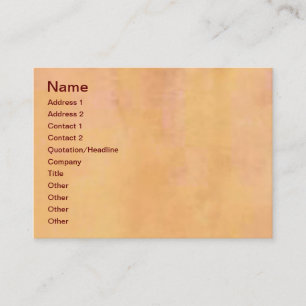 Antique Wash Business Card