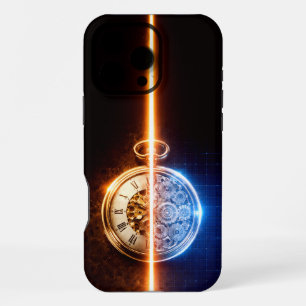 Antique Watch Blueprint iPhone 16 Pro Max Case