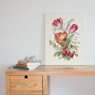Antique Watercolor Botanical Print