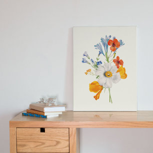 Antique Watercolor Botanical Print