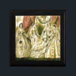 Antique Wedding Bridal Gift Box<br><div class="desc">This beautiful illustration of antique brides is from an illustration created in 1861.</div>