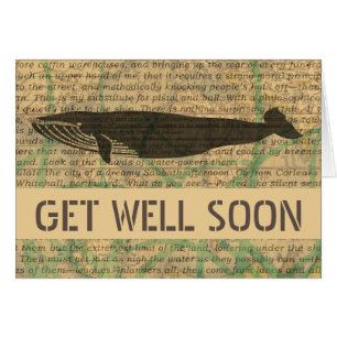 Antique Whale Nautical Sea Life