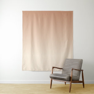 Antique White and Antique Brass Gradient Colours Tapestry