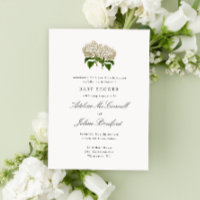 Antique White Hydrangea Grand-millennial Double