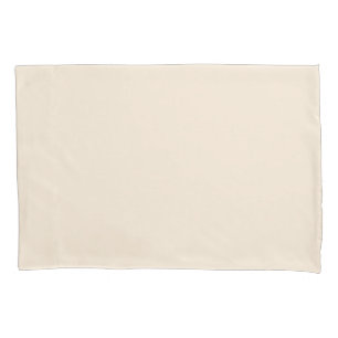 Antique White (solid colour)  Pillowcase