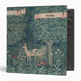 Antique William Morris Tapestry 3 Ring Binder