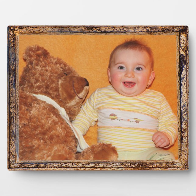 Antique Wooden Frame Design 2 Add Your Photo (Front)