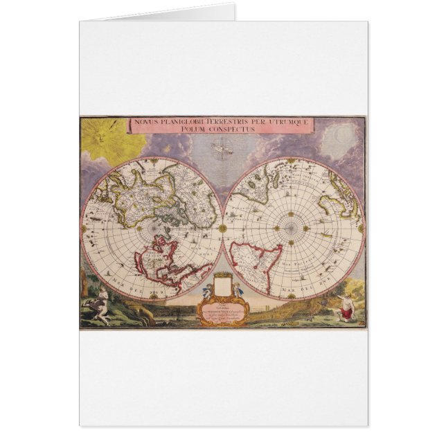 Antique World Map (Front)