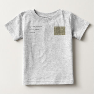 Antique World Map by Sebastian Münster circa 1560 Baby T-Shirt