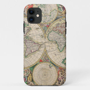 Antique World Map Case-Mate iPhone Case