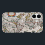 Antique World Map Phone cases<br><div class="desc">Antique map of the world by Pieter Van Den Keere,  circa 1628. See my store for more items with this print.</div>
