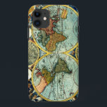 Antique World Map Vintage Globe Art Iphone Case<br><div class="desc">.</div>