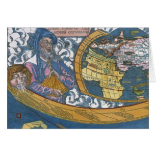 Antique World Map with Claudius Ptolemy, 1507