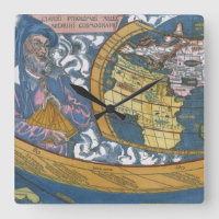 Antique World Map with Claudius Ptolemy, 1507