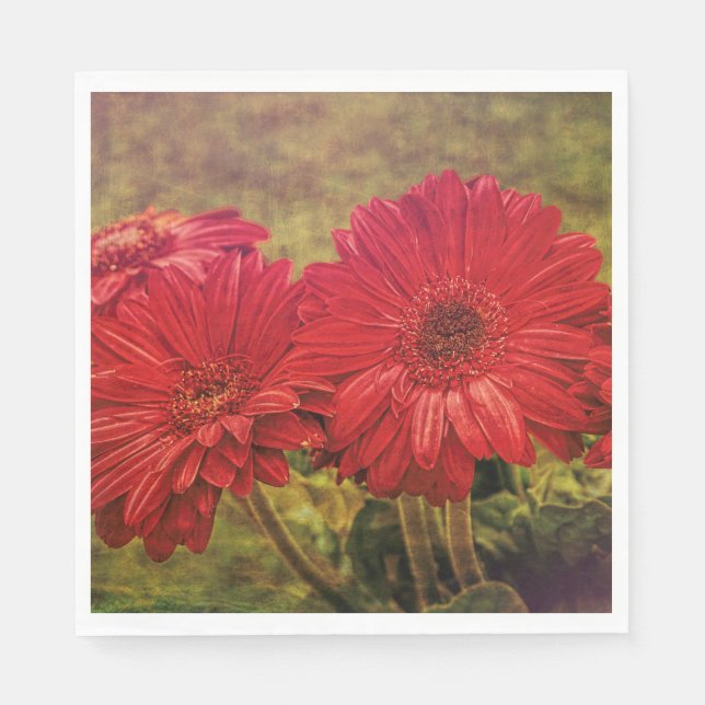 Antiqued Garden Napkin (Front)