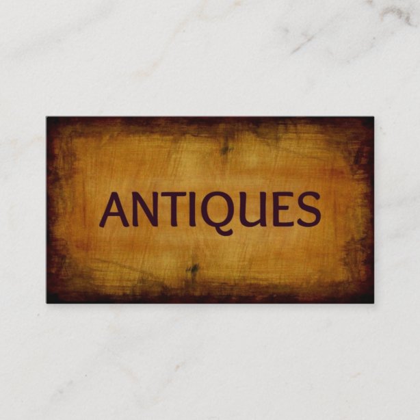 Antiques Dealer Business Cards Zazzle NZ