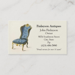 Antiques Business Card