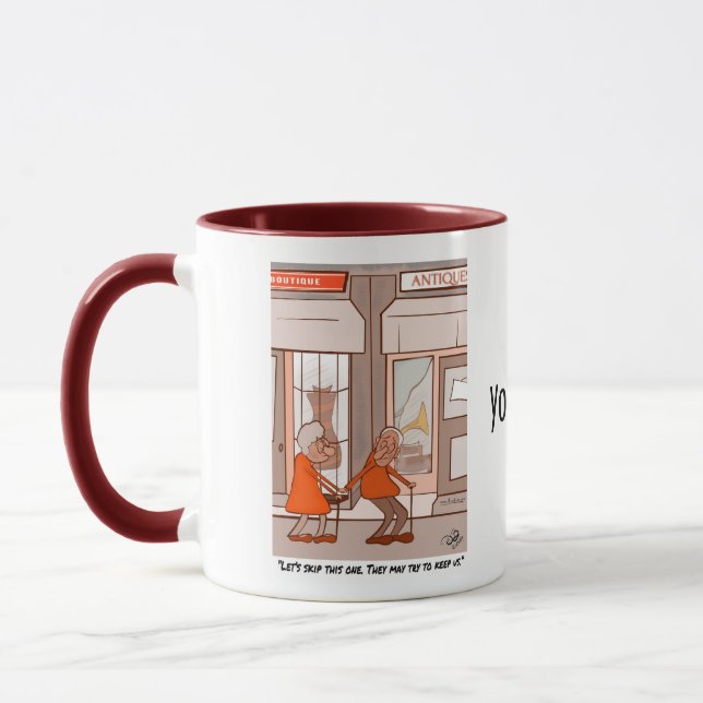 Antiques Combo Mug (Left)