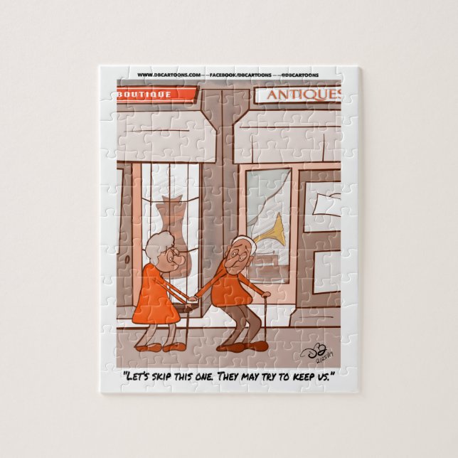 Antiques Jigsaw Puzzle (Vertical)