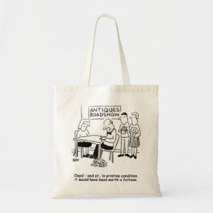 Antiques Roadshow expert drops a valuable item Tote Bag