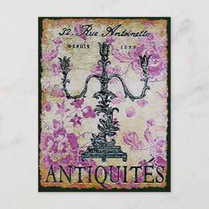Antiquites ~ Postcard