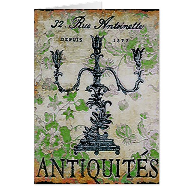 Antiquities ~ Card (Front)