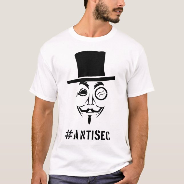 #Antisec FACE T-Shirt (Front)