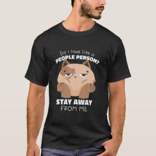 Antisocial Cat Fun For Cat Lovers T-Shirt
