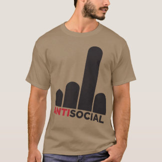 Antisocial girl T-Shirt