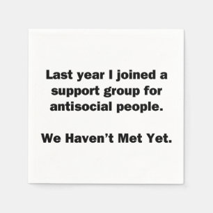 Antisocial Group Napkin