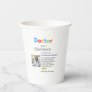 ANTISTRESS PHYSICIAN DOCTOR google INTERNIST Paper Cups