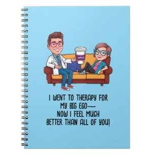 ANTISTRESS psychiatrist THERAPIST doctor Notebook