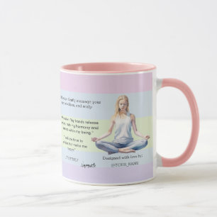 antistress relax calm serenity yoga zen mug