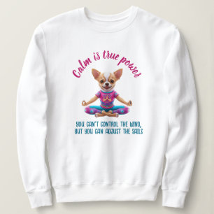 ANTISTRESS You can't control the wind QUOTE CALM Sweatshirt