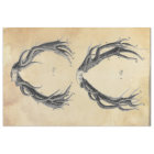 Antler Decoupage Paper