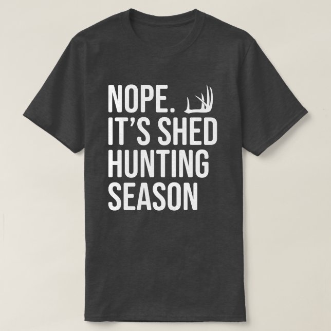 Antler Shed Hunting Shirt for Deer and Elk (Design Front)
