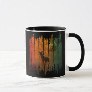 ANTLER WILD DEER NATURE MUG