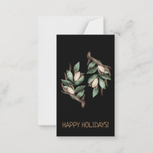 Antler with green branch Postcard