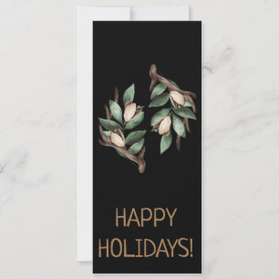 Antler with green branch Postcard