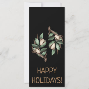 Antler with green branch Postcard