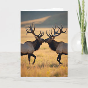 Antlered Fathers Day Card