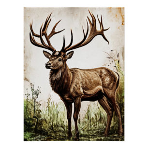 Antlers of Freedom Poster