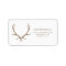 Antlers Return Address Label