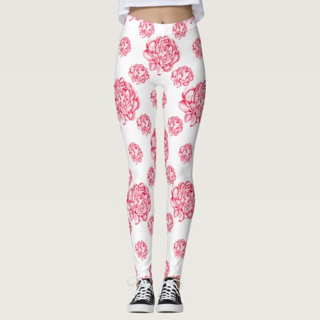 Antlers With Floral Leggings (Front)