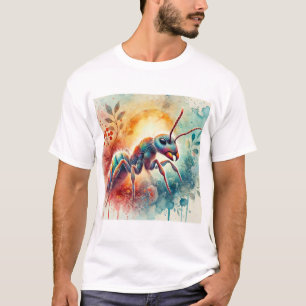 Antlion in watercolor 160724AREF217 - Watercolor T-Shirt