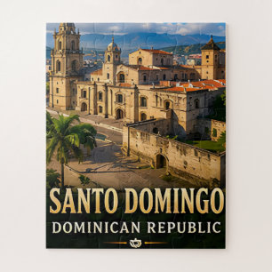 anto Domingo Colonial Legacy and Caribbean Coast Jigsaw Puzzle