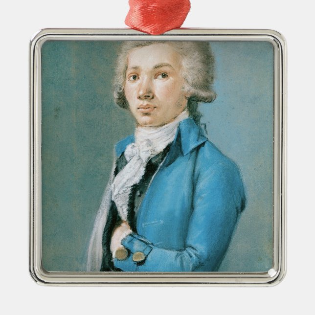 Antoine Barnave Metal Tree Decoration (Front)