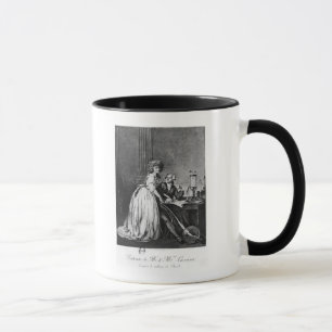 Antoine Laurent Lavoisier and his wife Mug