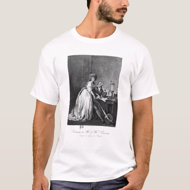 Antoine Laurent Lavoisier  and his wife T-Shirt (Front)