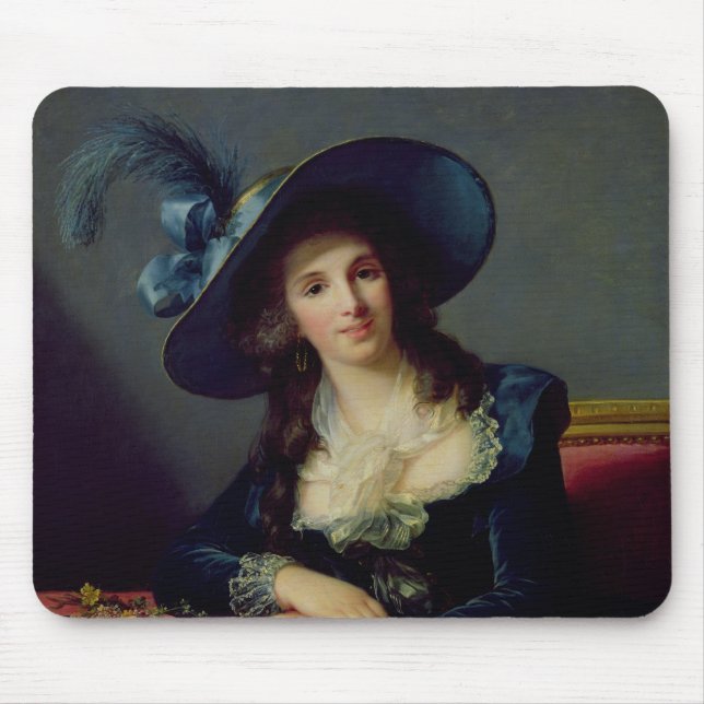 Antoinette-Elisabeth-Marie d'Aguesseau Mouse Pad (Front)